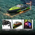 VOLANTEXRC RC Boat 30+MPH AtomicXS High Speed RC Boat With Reverse Function Low Battery & Over Range Alarm Toys Gifts