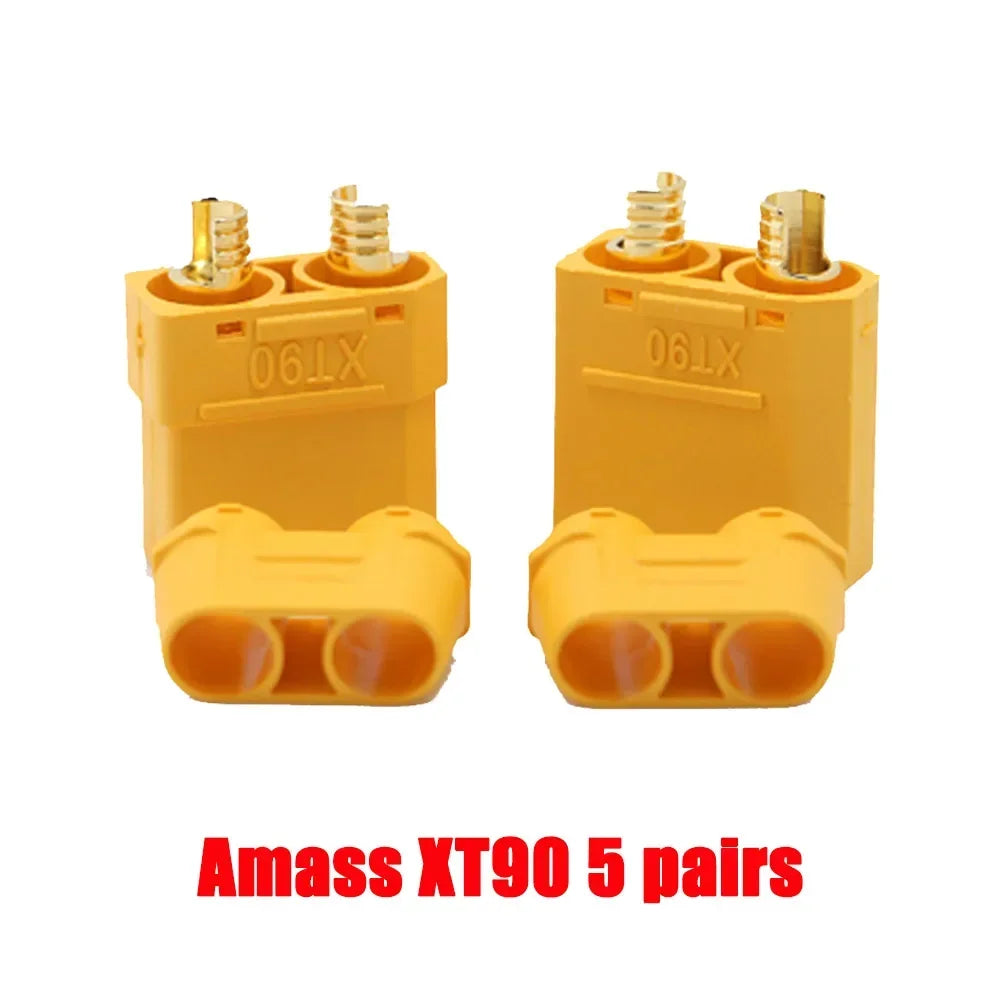 10 X Amass XT30 XT30U XT60 XT60H UH60 XT90 Bullet Connectors Plug For RC Quadcopter FPV Racing Drone Lipo Battery