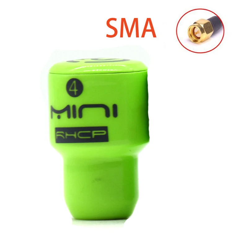 5.8G Lollipop 4 RHCP Antenna high gain 2.8Dbi FPV Transmitter/Receiver SMA/RP-SMA/MMCX/UFL Antenna for RC FPV racing drone part