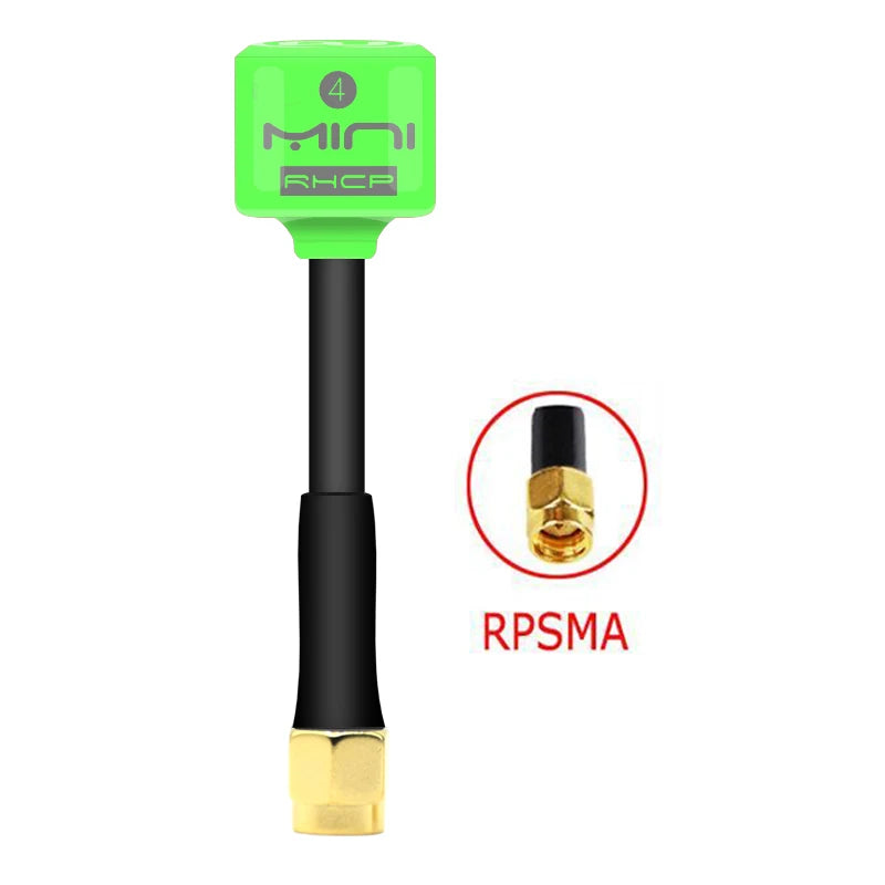 5.8G Lollipop 4 RHCP Antenna high gain 2.8Dbi FPV Transmitter/Receiver SMA/RP-SMA/MMCX/UFL Antenna for RC FPV racing drone part
