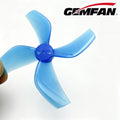4Pairs/8Pcs GEMFAN 2020 2x2x4 2inch 50.3mm 4-Blade PC Propeller 1.5mm CW CCW for RC FPV Racing Freestyle Tinywhoop BETA85X Drone