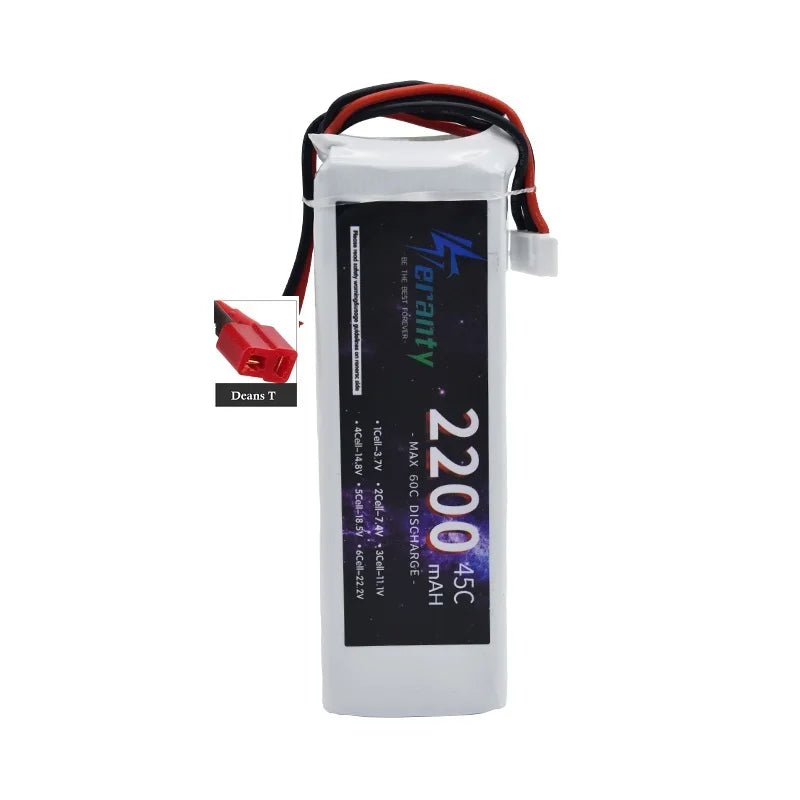 11.1V LiPo Battery 3S 1500mah 1800mAh 2200mah 2600mAh 3000mAh 3300mAh Deans T Connector XT60 For RC Car FPV Racing Drone