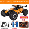 ZWN 1:16/1:20 2.4G Model RC Car With LED Light 2WD Off-road Remote Control Climbing Vehicle Outdoor Cars Toy Gifts for Kids