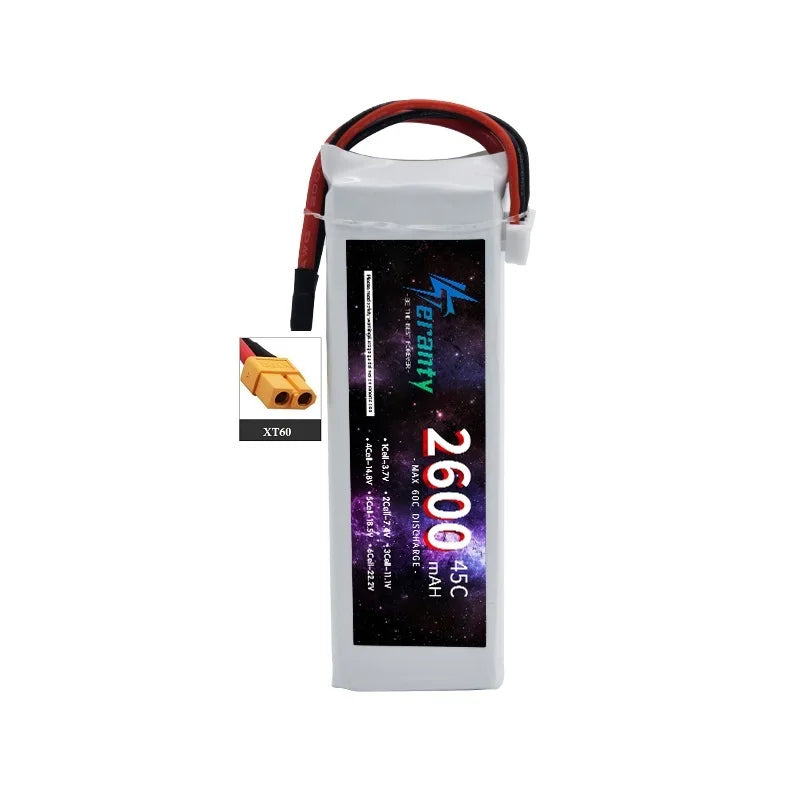 11.1V LiPo Battery 3S 1500mah 1800mAh 2200mah 2600mAh 3000mAh 3300mAh Deans T Connector XT60 For RC Car FPV Racing Drone