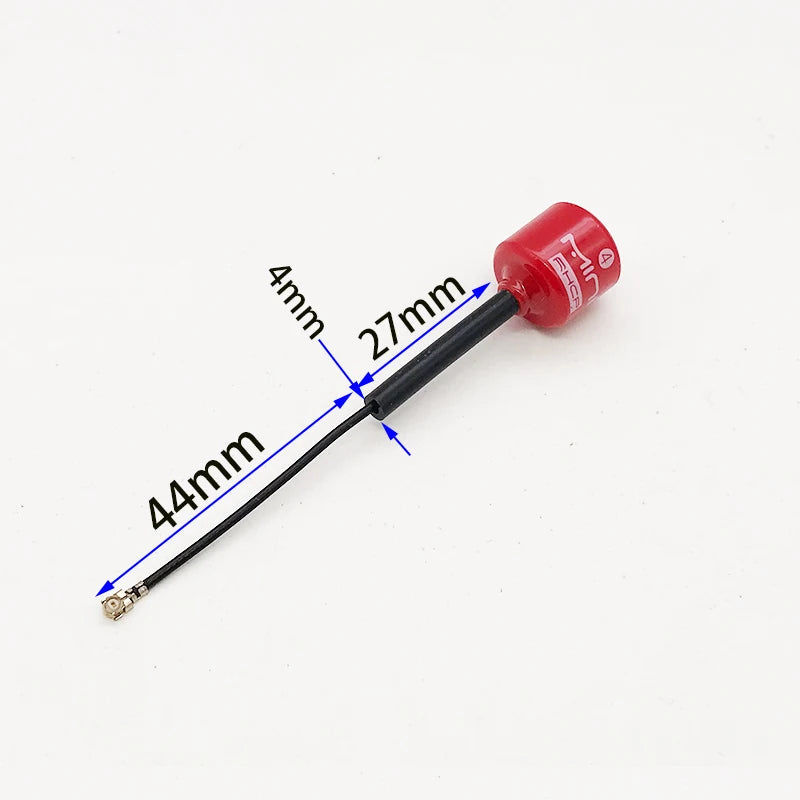 5.8G Lollipop 4 RHCP Antenna high gain 2.8Dbi FPV Transmitter/Receiver SMA/RP-SMA/MMCX/UFL Antenna for RC FPV racing drone part