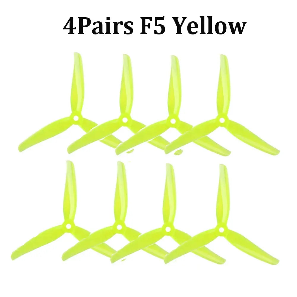 5‑6 Inch Clover Propeller 4Pcs iFlight Nazgul F5 F6 High‑Efficiency Freestyle Blades for FPV Racing Drone Replacement