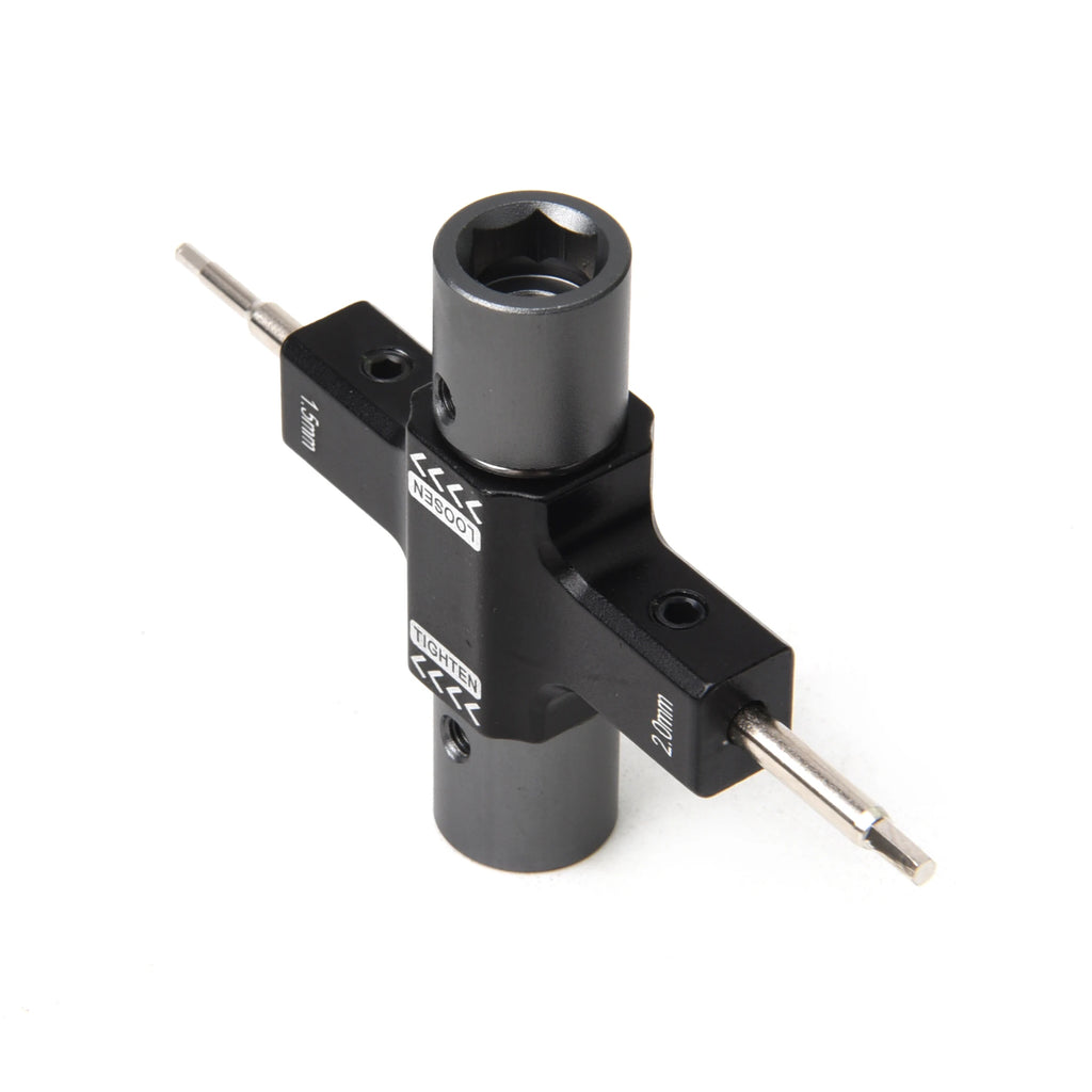 M5 Screw Nut Wrench with Built in One Way Bearing 1.5mm 2.0mm Screwdriver Release Propeller Motor Tool For RC FPV Racing Drone
