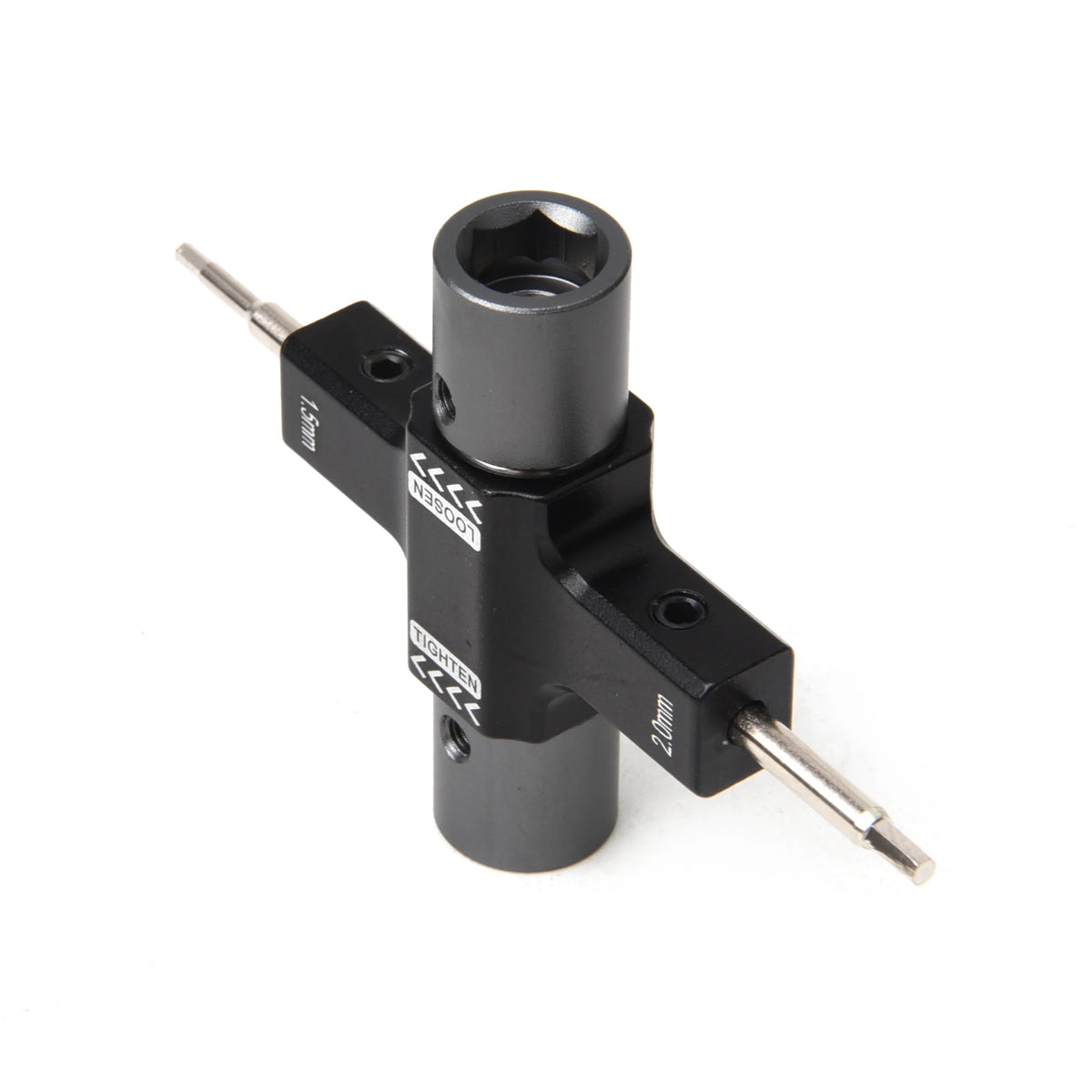 M5 Screw Nut Wrench with Built in One Way Bearing 1.5mm 2.0mm Screwdriver Release Propeller Motor Tool For RC FPV Racing Drone