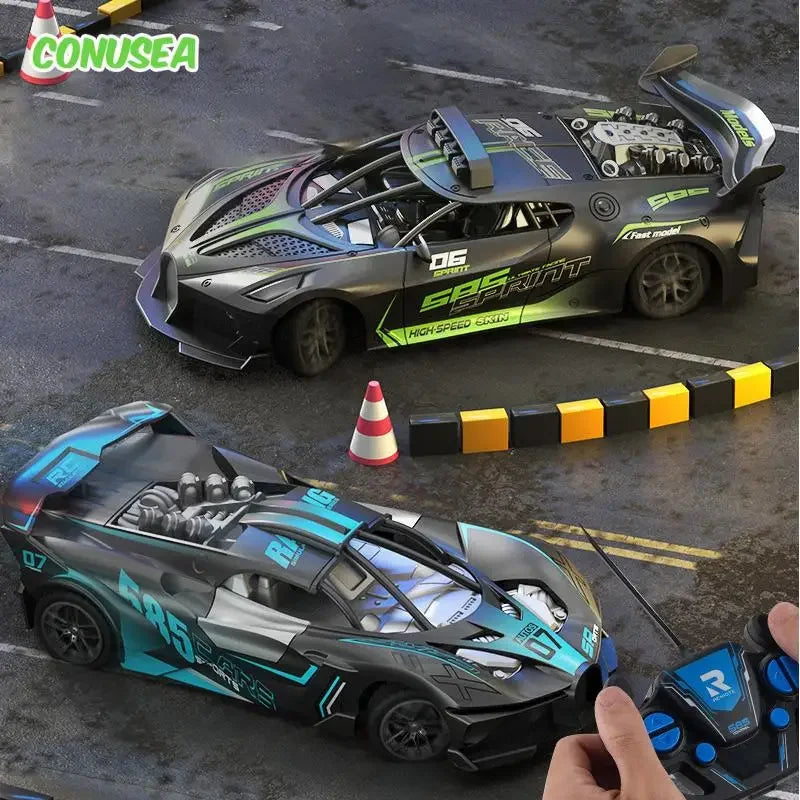 1/18 Rc Car High Speed Drift Sport Cars Remote Control Vehicle Sports Racing Car Toy Model Children Toys for Boys Birthday Gifts