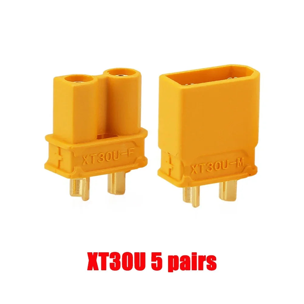 10 X Amass XT30 XT30U XT60 XT60H UH60 XT90 Bullet Connectors Plug For RC Quadcopter FPV Racing Drone Lipo Battery