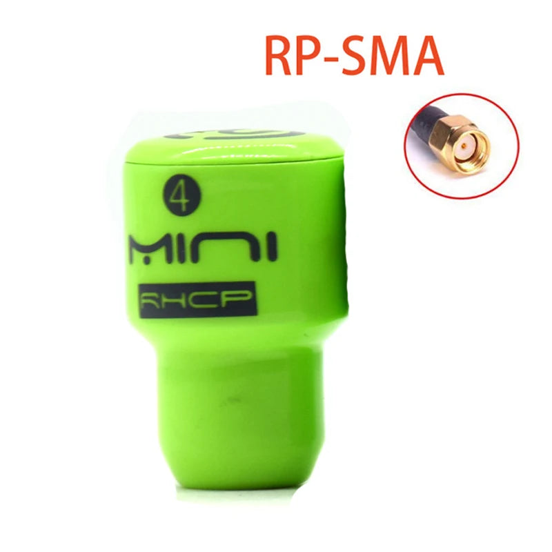 5.8G Lollipop 4 RHCP Antenna high gain 2.8Dbi FPV Transmitter/Receiver SMA/RP-SMA/MMCX/UFL Antenna for RC FPV racing drone part