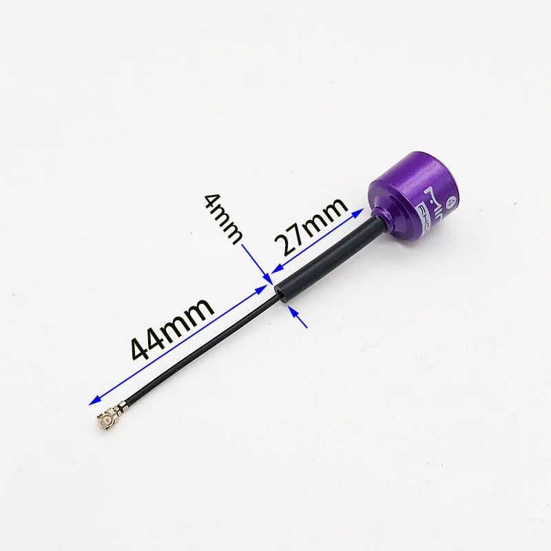 5.8G Lollipop 4 RHCP Antenna high gain 2.8Dbi FPV Transmitter/Receiver SMA/RP-SMA/MMCX/UFL Antenna for RC FPV racing drone part