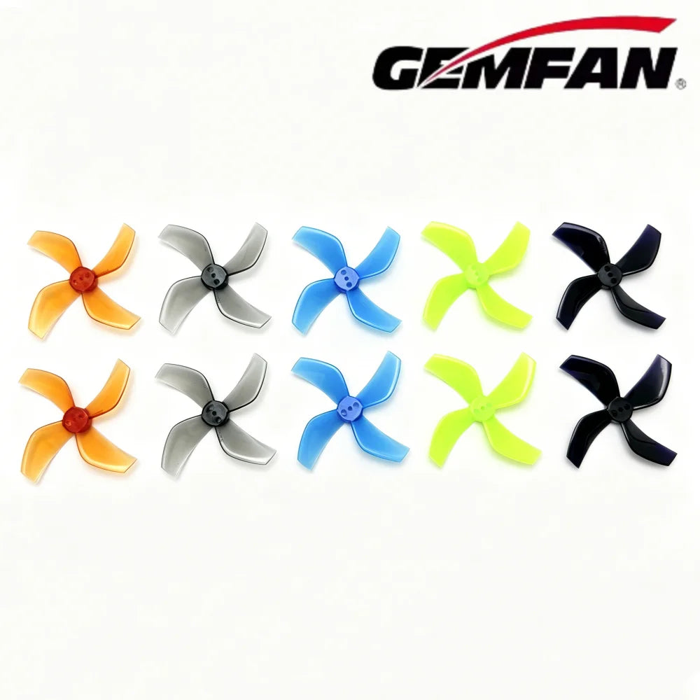 4Pairs/8Pcs GEMFAN 2020 2x2x4 2inch 50.3mm 4-Blade PC Propeller 1.5mm CW CCW for RC FPV Racing Freestyle Tinywhoop BETA85X Drone
